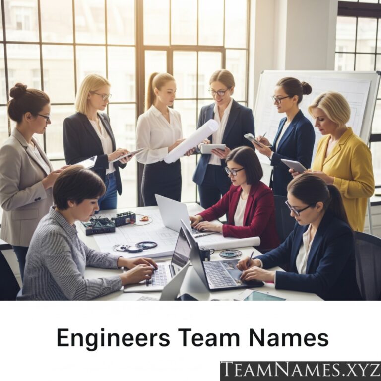 Engineers Team Names: Powering Up Innovation and Collaboration