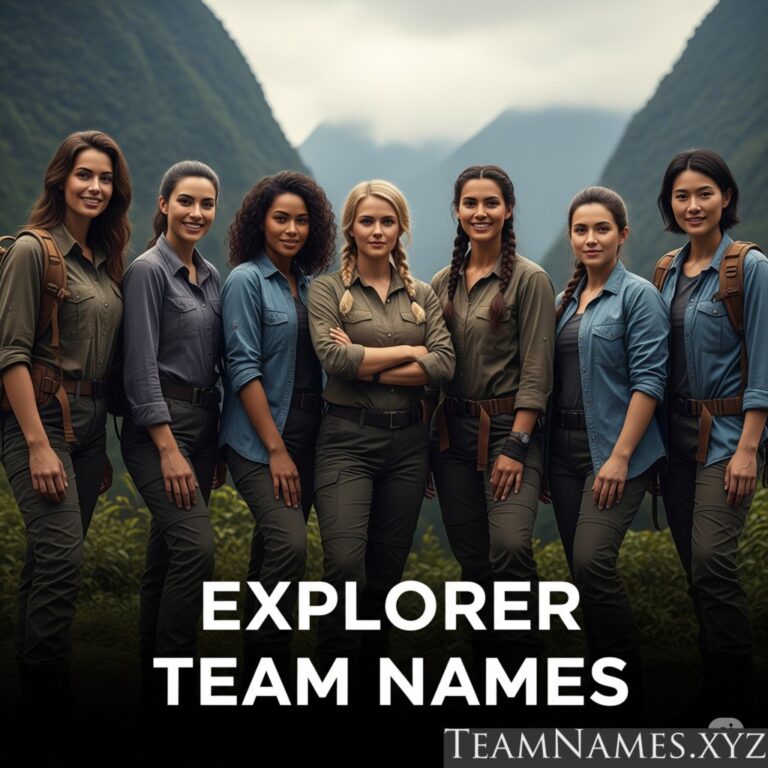 Explorer Team Names: Adventure Awaits