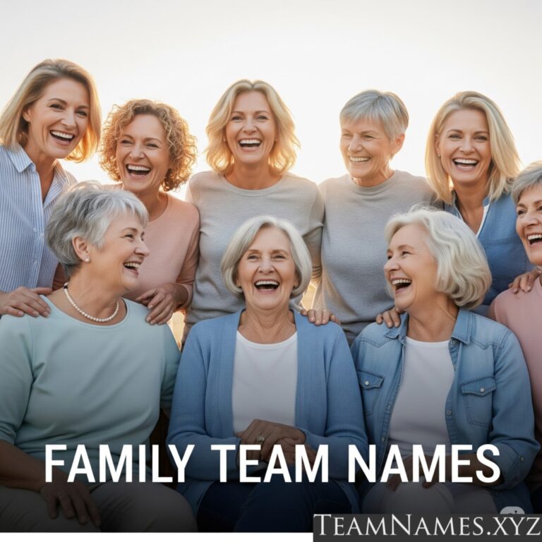 Family Team Names: Celebrating Togetherness and Bonding