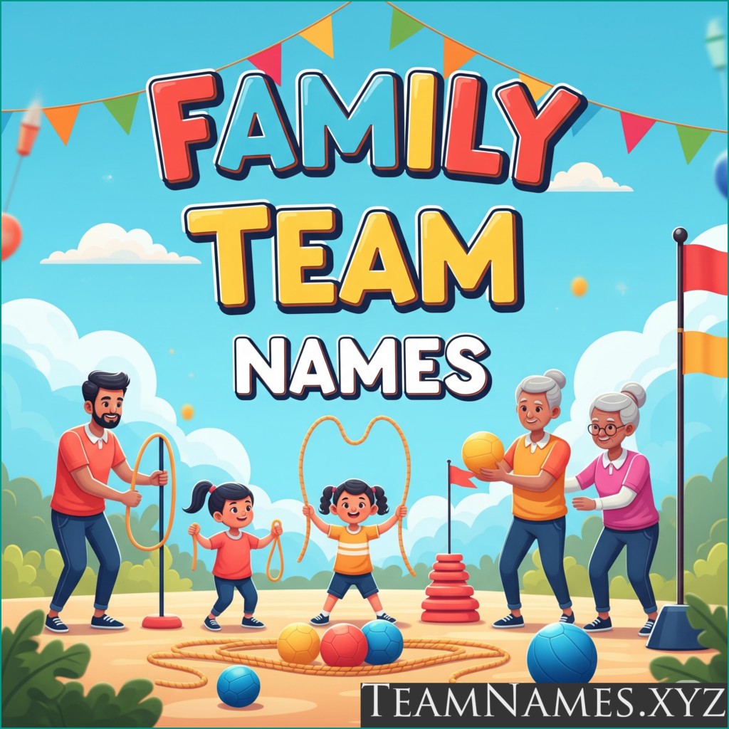 Clever and Funny Family Team Names