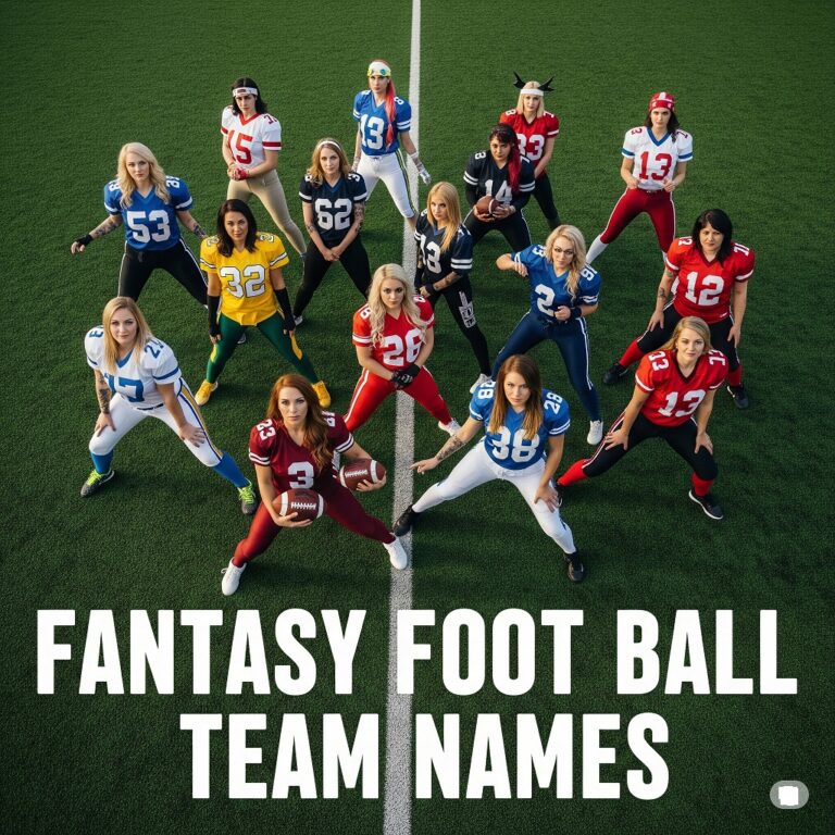 fantasy football team names
