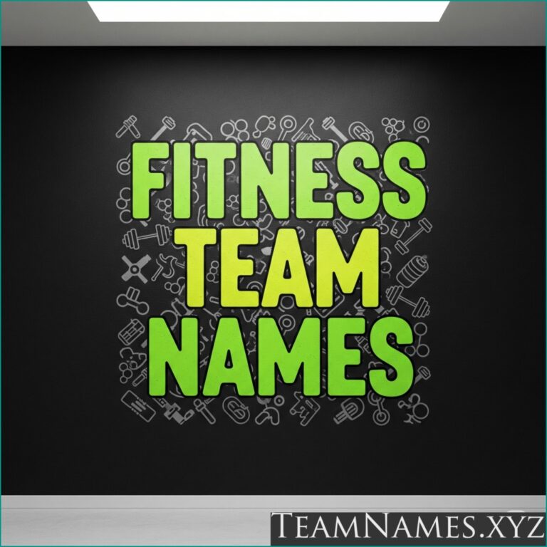 Fitness Team Names: Grow Stronger Together