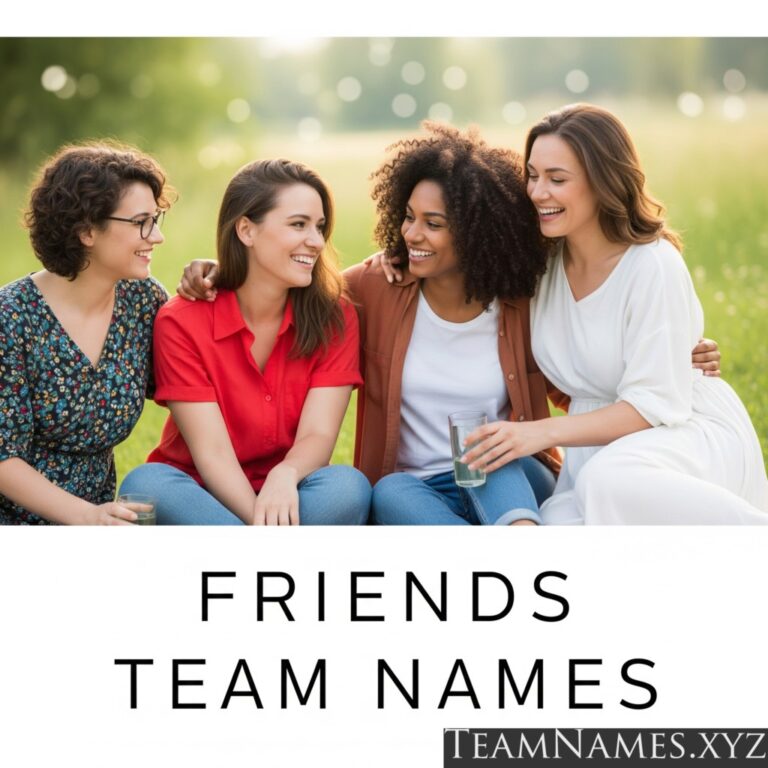 Friends Team Names: Celebrate Your Special Bonds