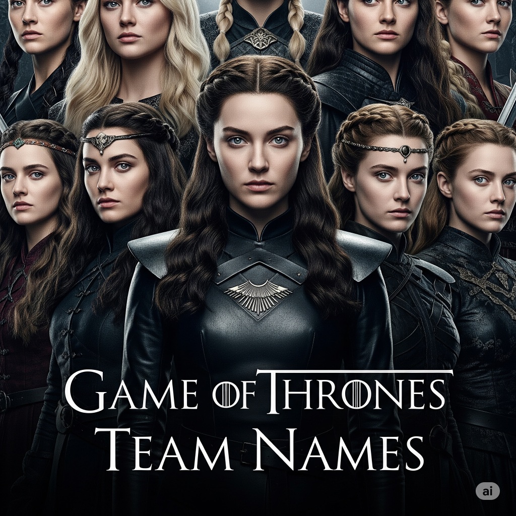 Game Of Thrones Team Names