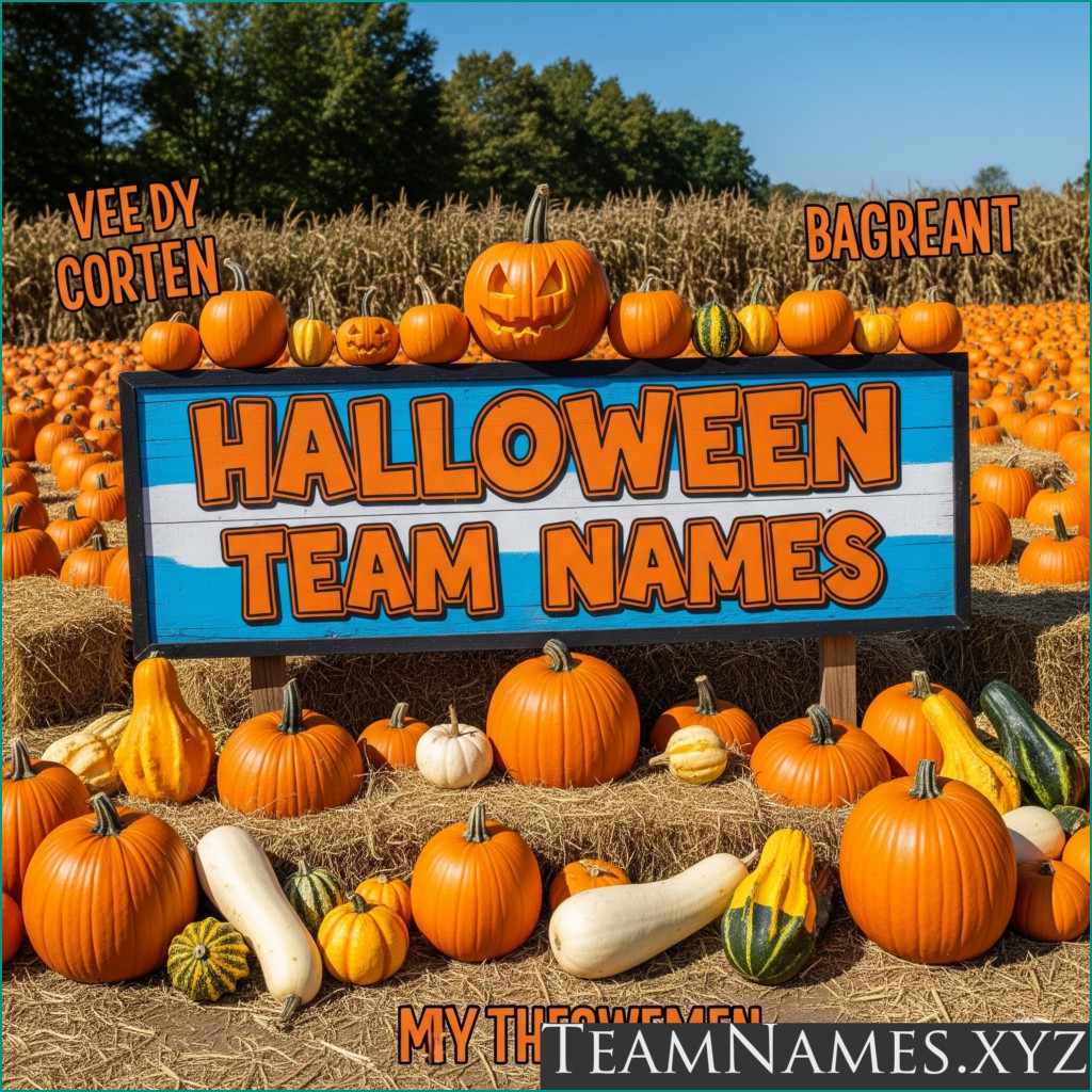 Halloween Team Names