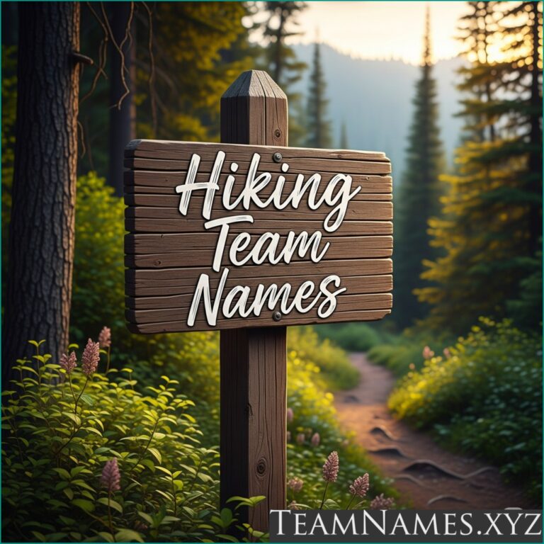 Hiking Team Names: Conquering the Trails Together