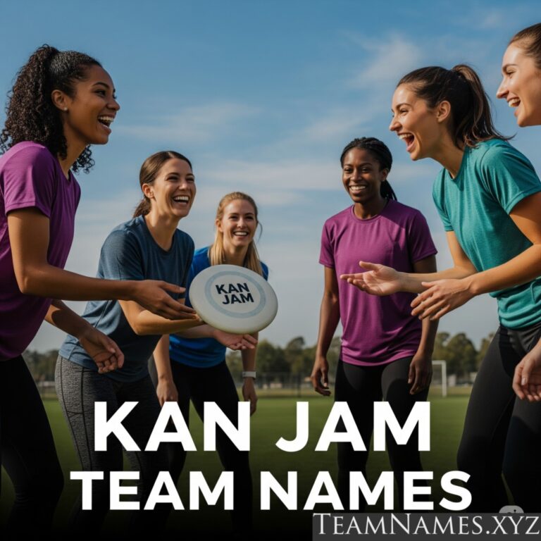 Kan Jam Team Names: Fun and Creative Options