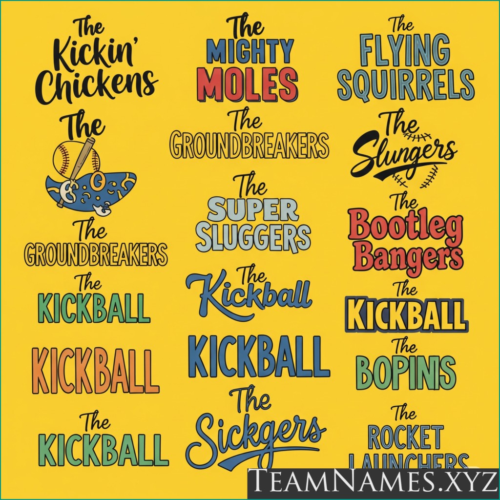 Clever Kickball Team Names