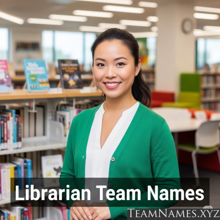 Librarian Team Names: Curating Knowledge Together