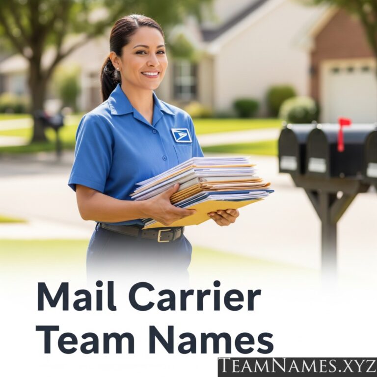 Mail Carrier Team Names: Delivering with Pride