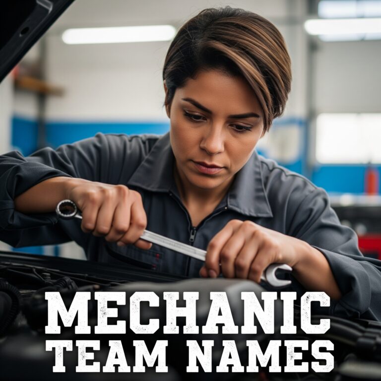 Mechanic Team Names: Driving Excellence Together