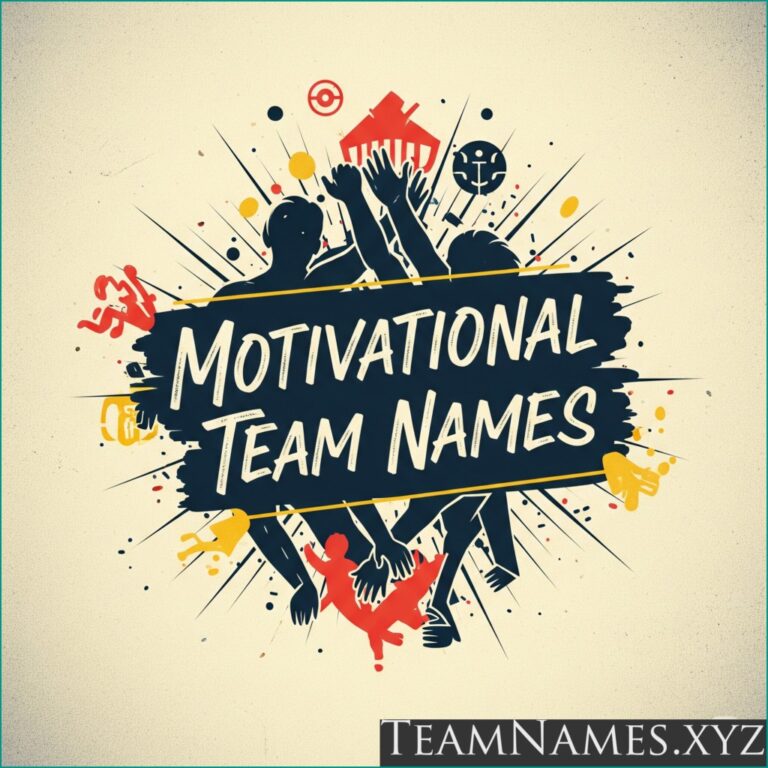 Motivational Team Names: Inspiring and Uplifting Unity