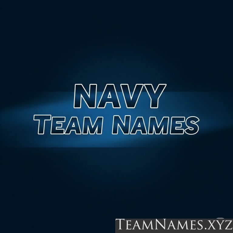 Navy Team Names: Honor, Valor and Commitment