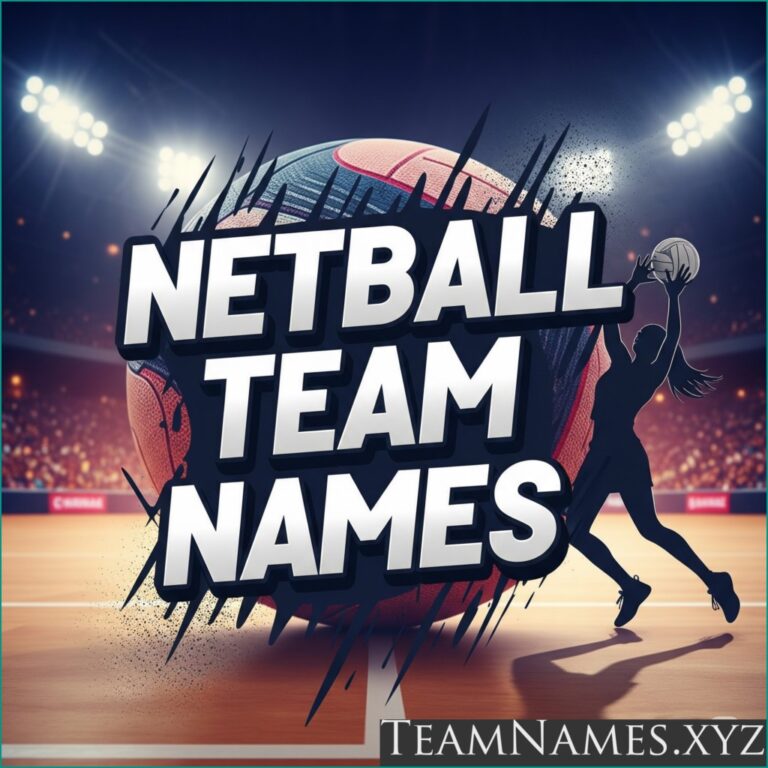 Netball Team Names: Score Big with Style!