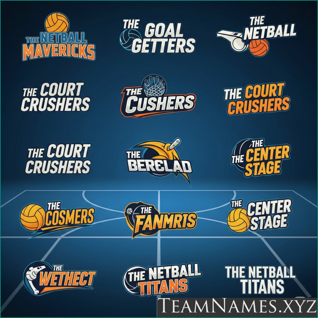 Badass Netball Team Names
