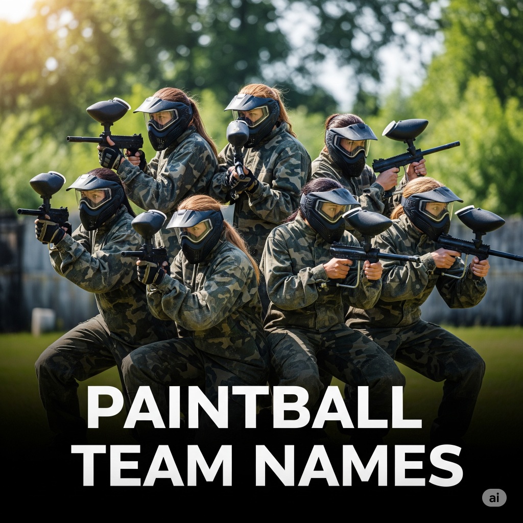 paintball team names