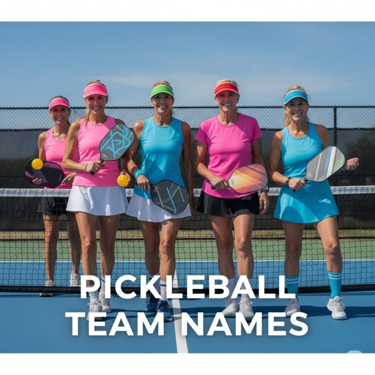 Pickleball Team Names
