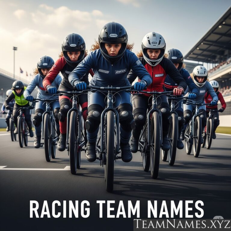 Racing Team Names: Fuel Your Passion for Speed!