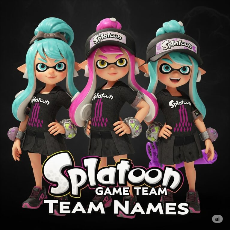 Splatoon Team Names: Ink Your Mark in the Turf