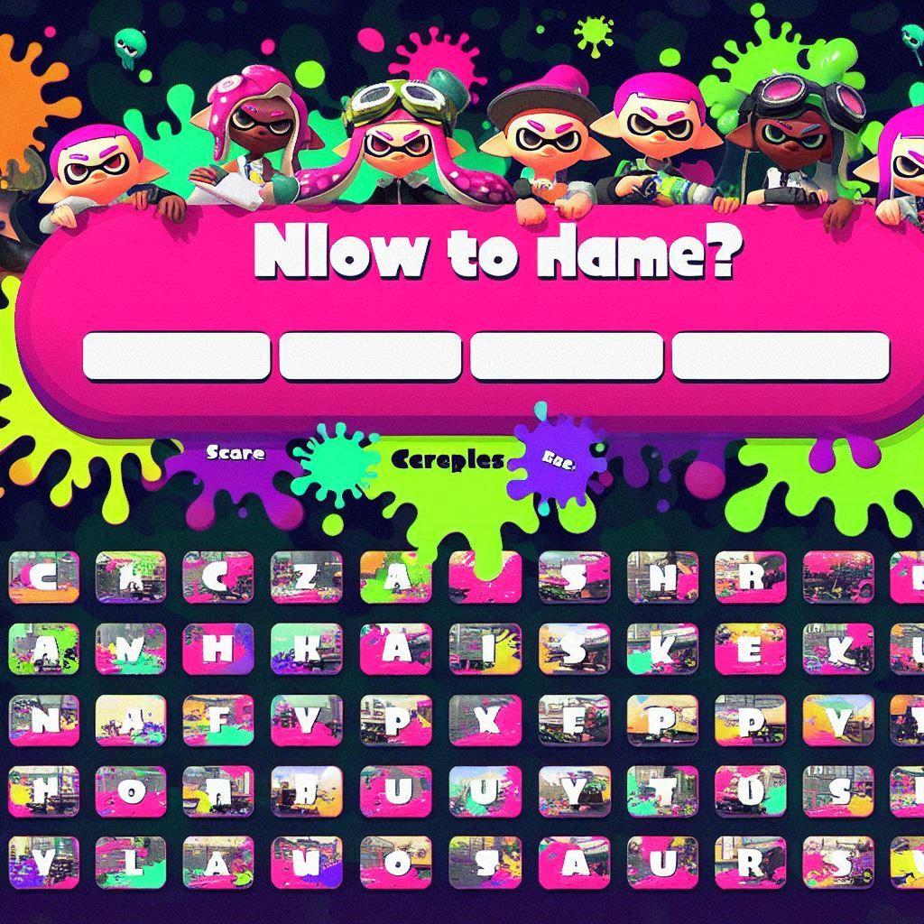 Splatoon Team Names for Specific Audiences