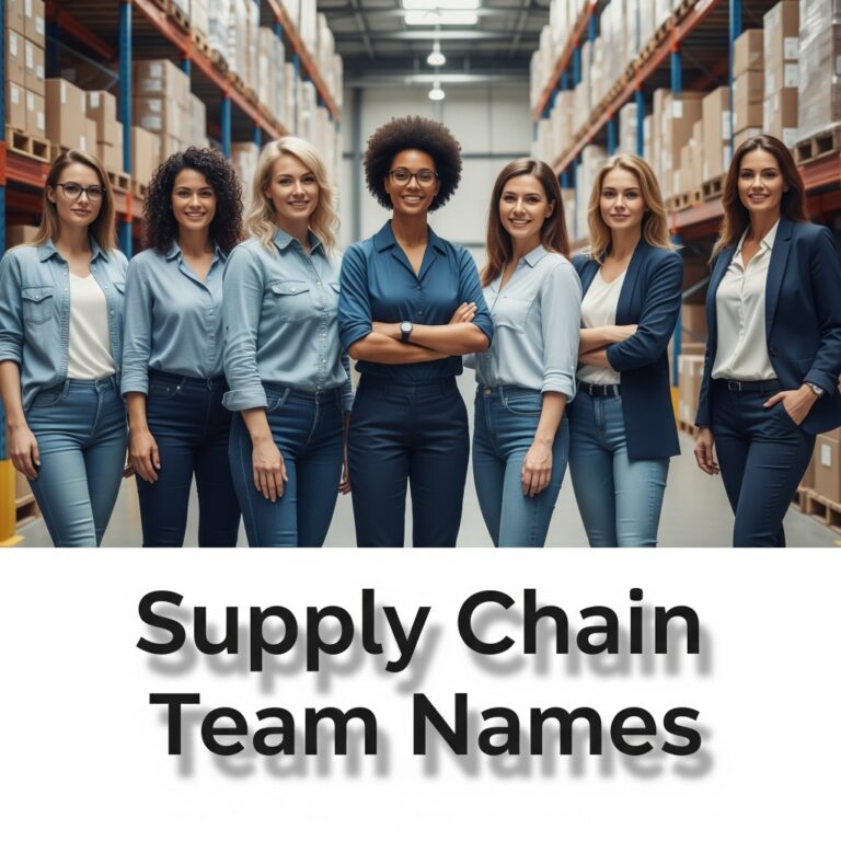 supply chain team names