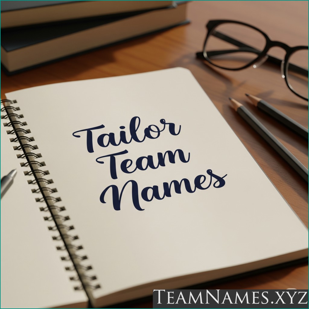 Best Tailor Team Names