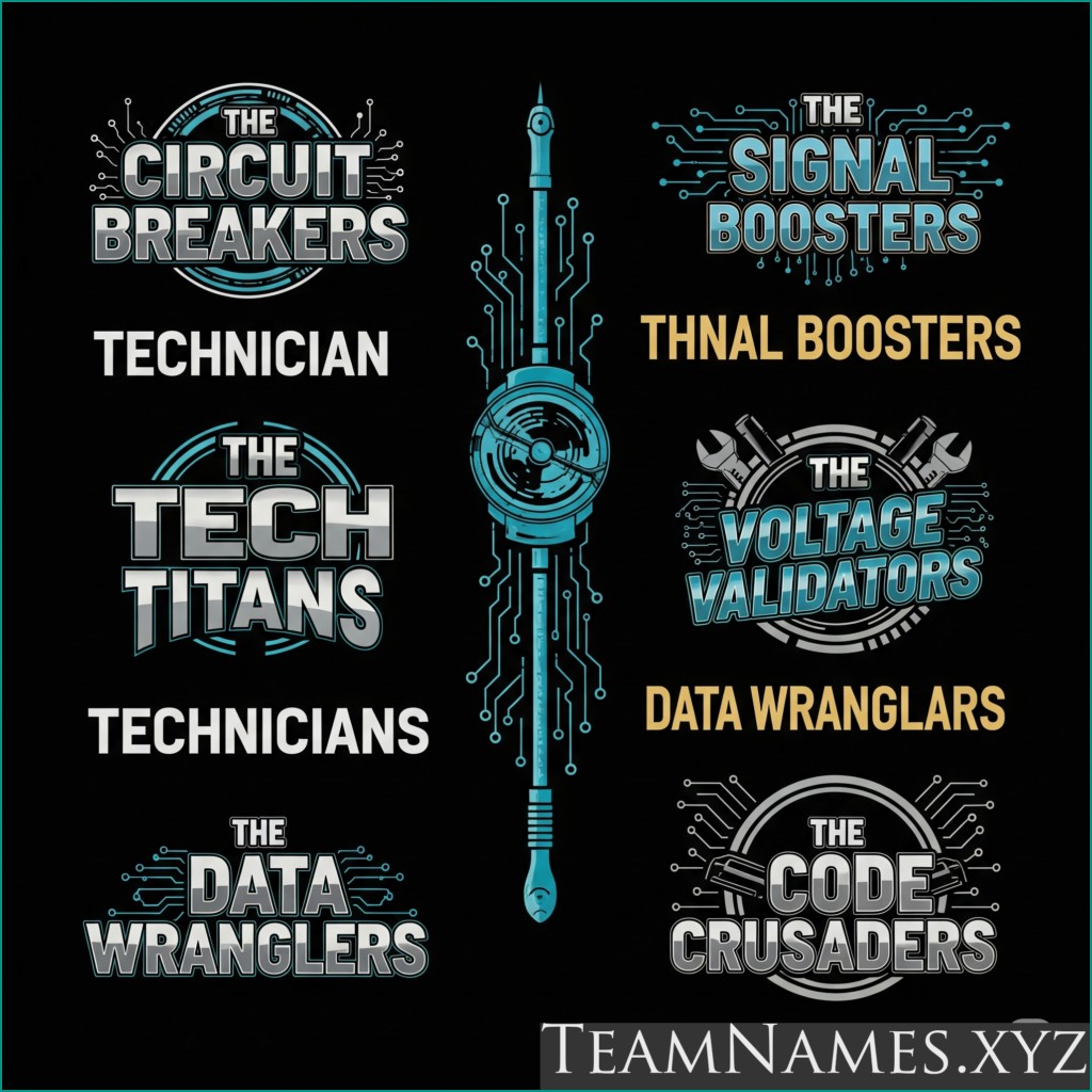 Best Technician Team Names